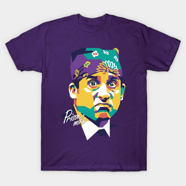 Prison Mike On WPAP #2 T-Shirt by pentaShop